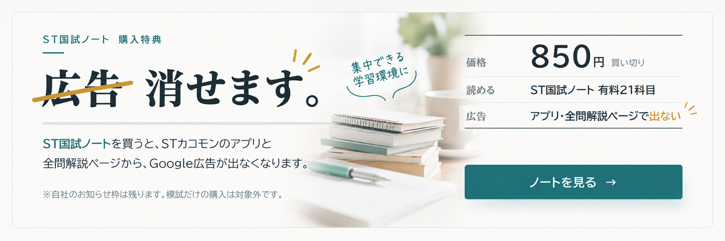 STカコモン｜言語聴覚士国家試験過去問アプリ（全問解説・無料）